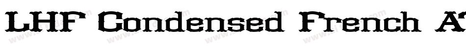 LHF Condensed French ATK字体转换